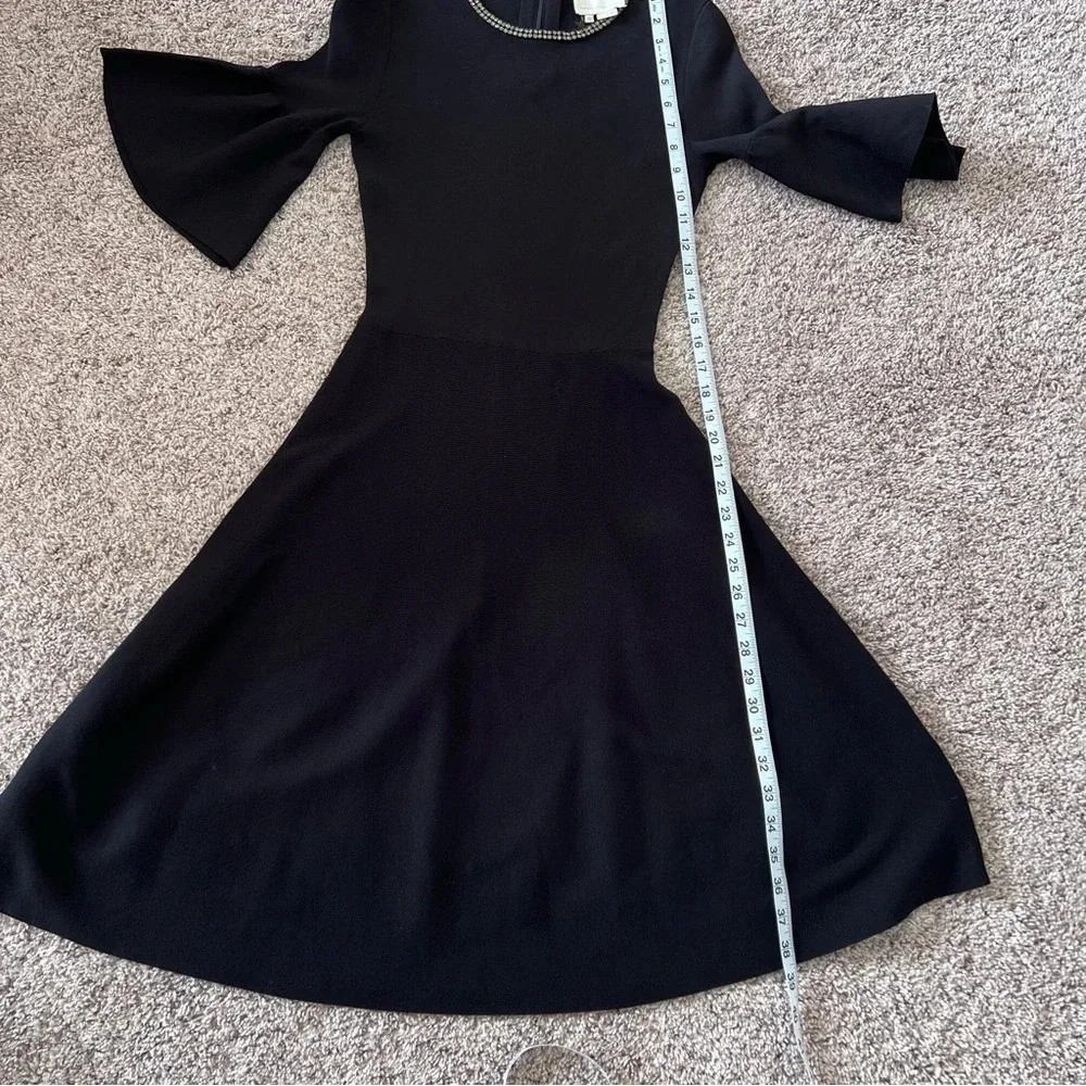 Kate Spade Fit & Flare Jewel Embellished Sweater Dress‎